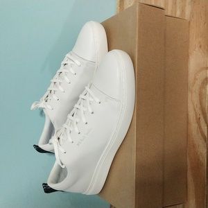 Paul Smith Men's Lee Lace Up White Sneakers